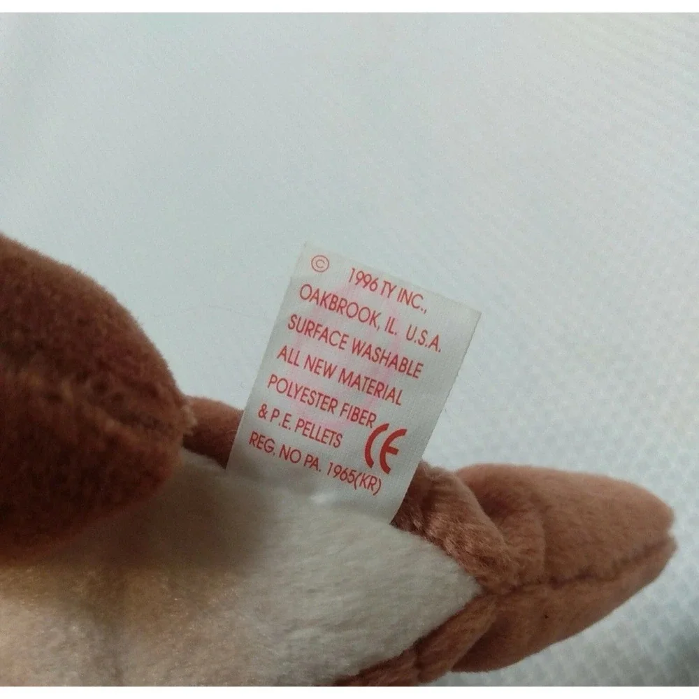 Ty Beanie Babies Pouch the kangaroo‎ retired 1996 excellent condition